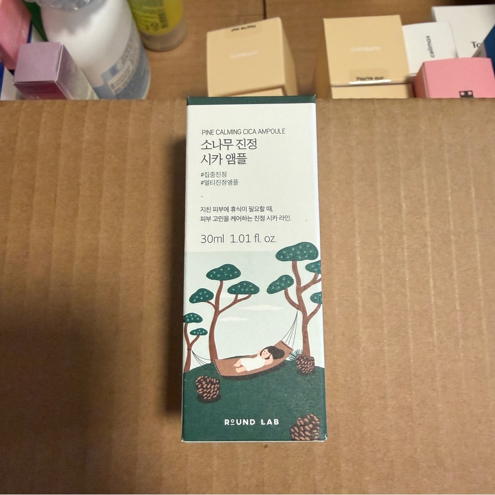 Round Lab Pine Calming Cica Ampoule 30ml / 1.01 fl oz K-Beauty